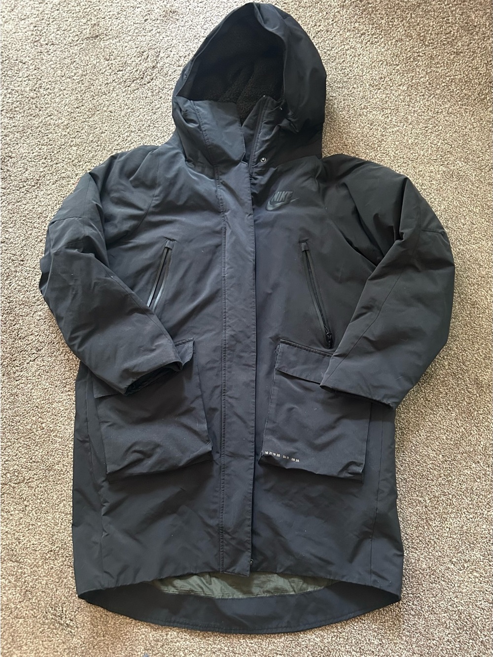Nike Sportswear Tech Pack Down-Fill Women's Parka black Sz Small